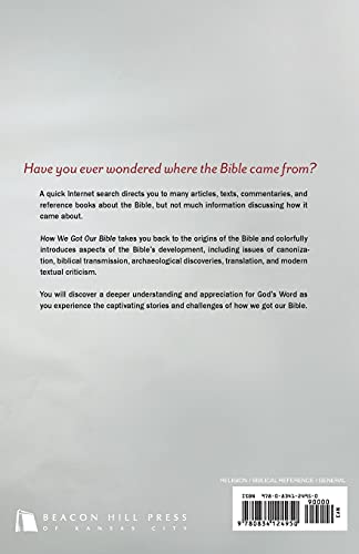How We Got Our Bible: Third Edition