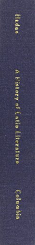 A History of Latin Literature