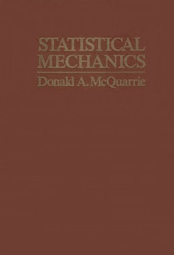 Statistical Mechanics (Harper's Chemistry Series)