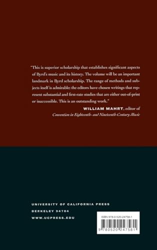 William Byrd and His Contemporaries: Essays and a Monograph