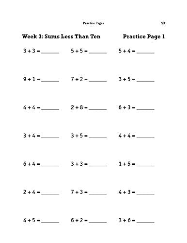 Addition Facts that Stick: Help Your Child Master the Addition Facts for Good in Just Six Weeks