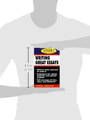 Schaum's Quick Guide to Writing Great Essays