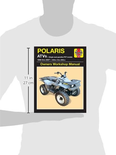 Haynes Repair Manual Polaris ATV 1998 Thru 2007: 250cc Thru 800cc (Haynes Automotive Repair Manuals)