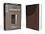 NIV, Super Giant Print Reference Bible (Font Size: 16.5-point), Leathersoft, Brown, Red Letter, Comfort Print