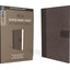 NIV, Super Giant Print Reference Bible (Font Size: 16.5-point), Leathersoft, Gray, Red Letter, Thumb Indexed, Comfort Print