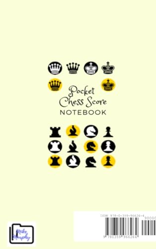 Pocket Chess Score Notebook