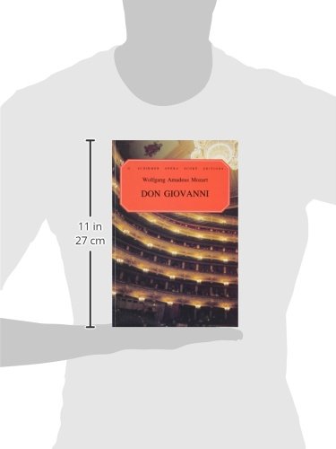 Don Giovanni Paper Italian English Vocal Score