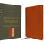 ESV, Thompson Chain-Reference Bible, Genuine Leather, Calfskin, Tan, Red Letter