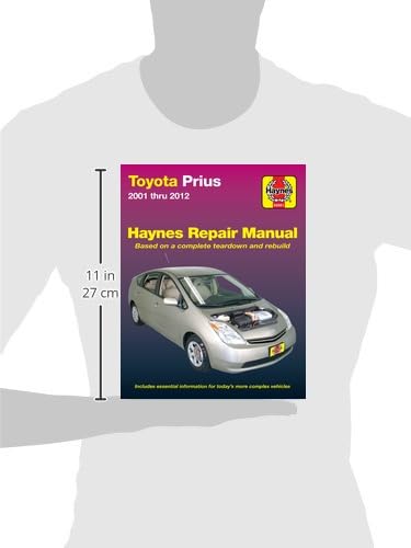 Toyota Prius 2001 thru 2012 Haynes Repair Manual