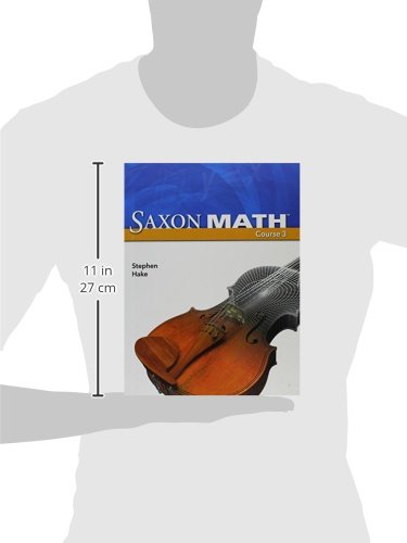 Saxon Math Course 3 (2007 Student edition)