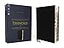 NIV, Thompson Chain-Reference Bible, European Bonded Leather, Black, Thumb Indexed, Red Letter, Comfort Print