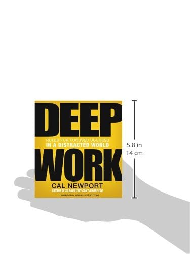 Deep Work: Rules for Focused Success in a Distracted World