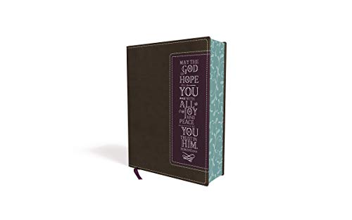 NIV, Beautiful Word Coloring Bible and 8-Pencil Gift Set, Leathersoft, Brown/Purple: Hundreds of Verses to Color