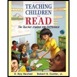 Teaching Children to Read: The Teacher Makes the Difference