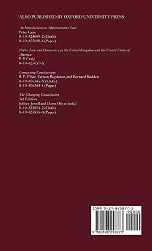 A Continental Distinction in the Common Law: A Historical and Comparative Perspective on English Public Law