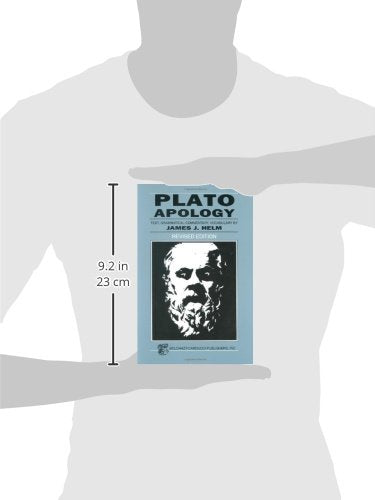 Plato: Apology (Greek Edition) (Greek and English Edition) — back cover