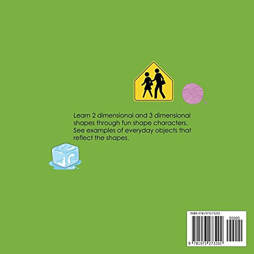 My shapes book: Learn 2D & 3D shapes picture book with matching objects. Ages 2-7 for toddlers, preschool & kindergarten kids. (FUNdamentals series)