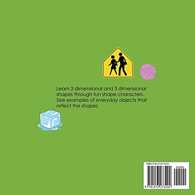 My shapes book: Learn 2D & 3D shapes picture book with matching objects. Ages 2-7 for toddlers, preschool & kindergarten kids. (FUNdamentals series)