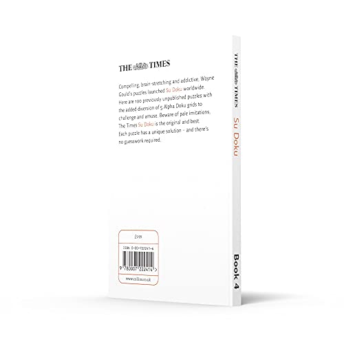 The Times Su Doku Book 4