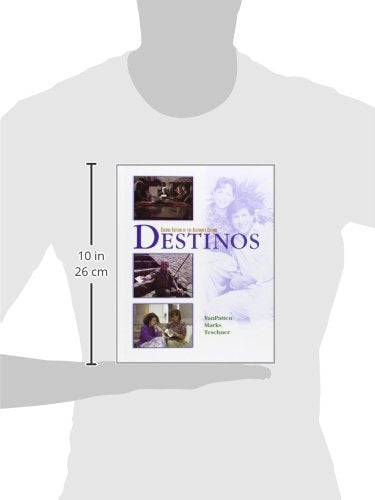 Destinos Student Edition w/Listening comprehension Audio CD, 2nd Edition