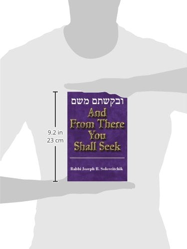 And from There You Shall Seek (MeOtzar HoRav)
