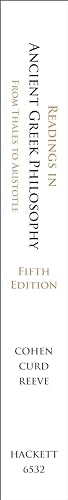 Readings in Ancient Greek Philosophy: From Thales to Aristotle