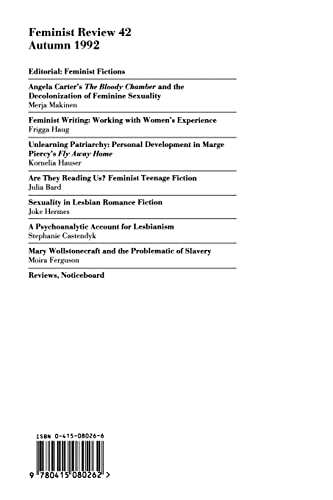 Feminist Review: Issue 42: Feminist Fictions (Feminist Review, 42)