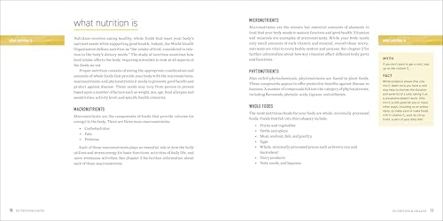 Nutrition Facts: The Truth About Food