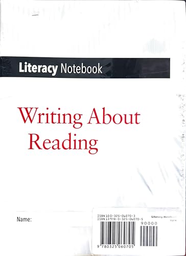 Literacy Notebook ,Writing About Reading, Word Study 16 PK