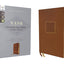 NASB, Personal Size Bible, Large Print, Leathersoft, Brown, Red Letter, 1995 Text, Thumb Indexed, Comfort Print