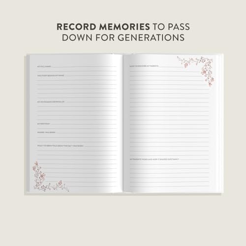 Aunt's Story: A Memory and Keepsake Journal (Heirloom Story Books and Guided Journals)