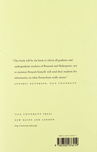 Petrarchan Love and the Continental Renaissance by Braden, G