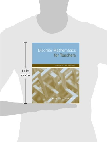Discrete Mathematics for Teachers: Preliminary Edition