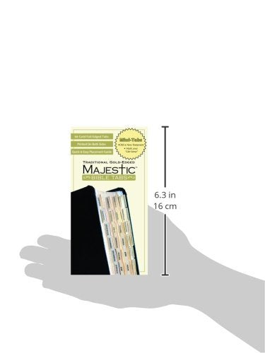 Majestic Traditional Gold Bible Tabs mini