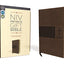 NIV, Premium Gift Bible, Leathersoft, Brown, Red Letter, Thumb Indexed, Comfort Print: The Perfect Bible for Any Gift-Giving Occasion