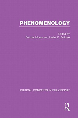 Phenomenology: Critical Concepts in Philosophy