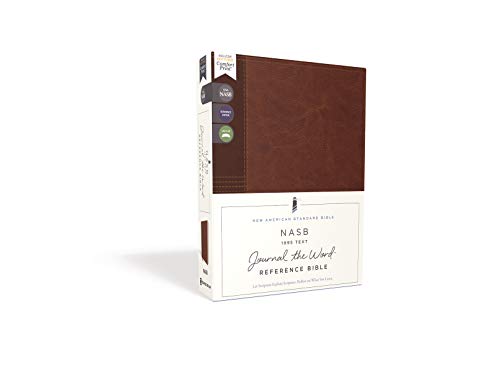 NASB Journal the Word Reference Bible Leathersoft over Boa