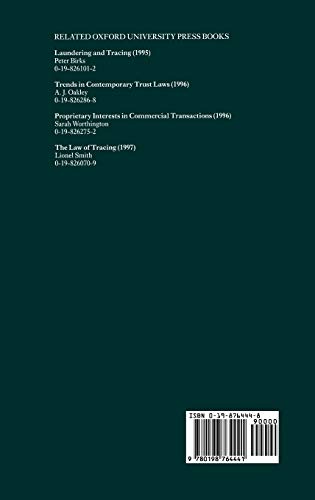 Resulting Trusts (Clarendon Law Series)