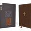 NASB, Thinline Bible, Leathersoft, Brown, Red Letter, 1995 Text, Thumb Indexed, Comfort Print