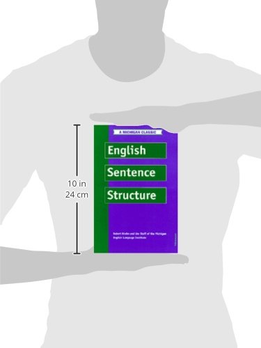 English Sentence Structure — back cover
