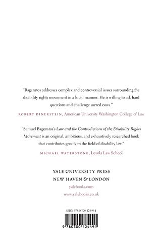 Law and the Contradictions of the Disability Rights Movement