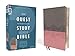 NIV, Quest Study Bible, Leathersoft, Gray/Pink, Comfort Print: The Only Q and A Study Bible