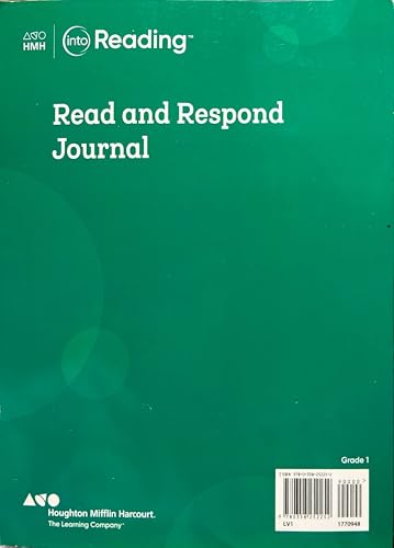 Read and Respond Journal Grade 1 (Into Reading)
