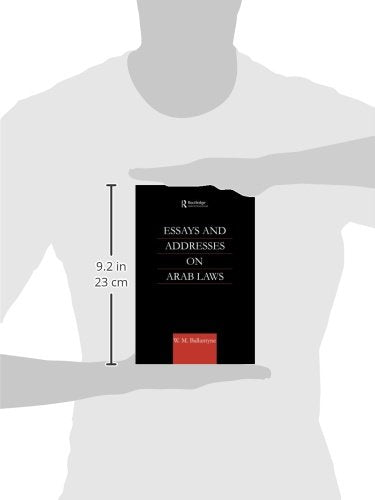 Essays and Addresses on Arab Laws