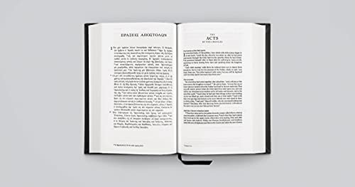 The Greek-English New Testament: Tyndale House, Cambridge Edition and English Standard Version (Hardcover) (English and Ancient Greek Edition)