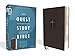 NIV, Quest Study Bible, Leathersoft, Black, Comfort Print: The Only Q and A Study Bible