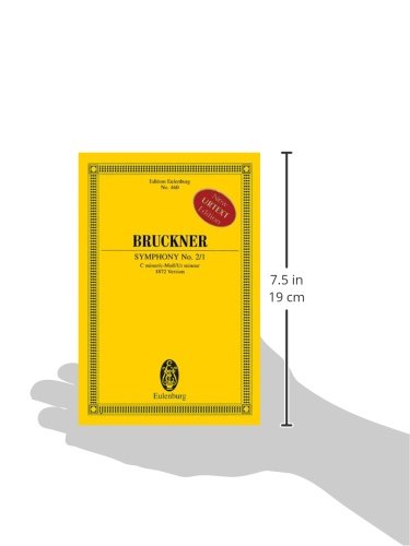 Symphony No. 2 in C Minor (1872): Edition Eulenburg No. 460