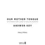 Our Mother Tongue: A Guide to English Grammar (Answer Key)