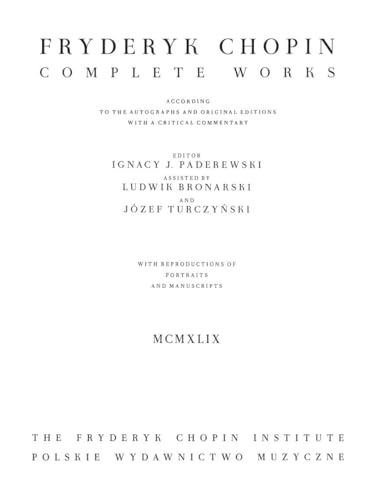 Sonatas: Chopin Complete Works Vol. VI (Chopin Complete Works, 6)