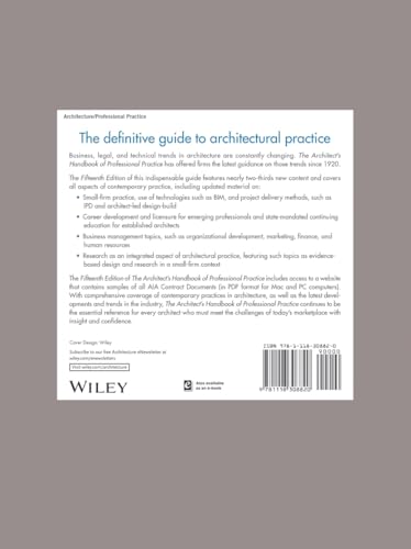 The Architect's Handbook of Professional Practice